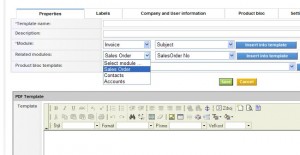 VTigerCRM en Hostgreen